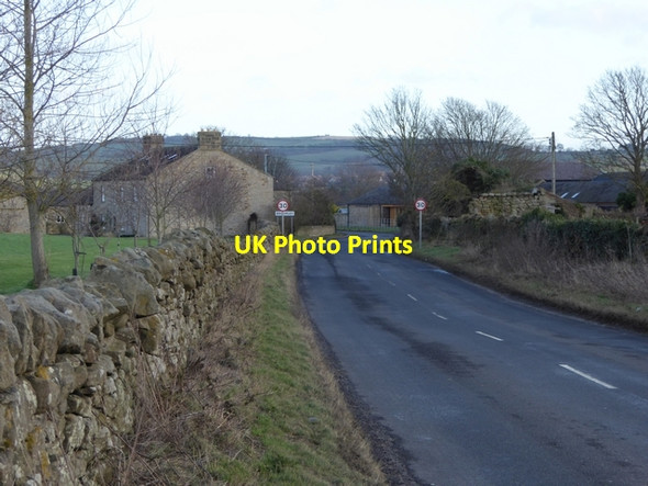 Photo 6"x4" Western end of Broomley village Broomley\/NZ0360 c2015
