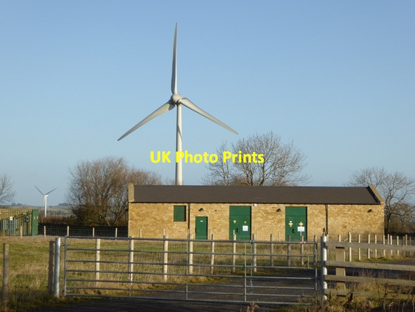 Photo 6"x4" Kiln Pit Hill Wind Farm Shotleyfield c2015 P1