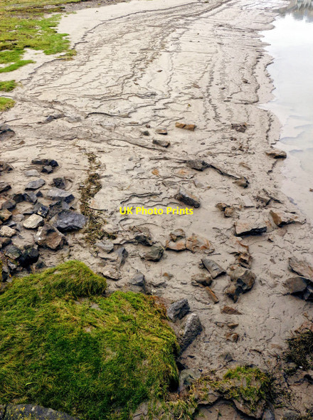 Photo 6"x4" Beach by Arnside Pier Arnside\/SD4578 c2015