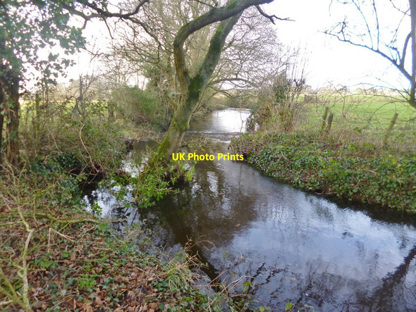 Photo 6"x4" Stuckton, Ditchend Brook Fordingbridge c2015