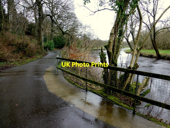 Photo 6"x4" Highway to Health Path, Mullaghmore Omagh c2015