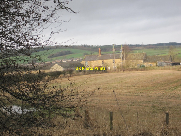 Photo 6"x4" Baddox Farm Bridge End\/NY9166 c2015