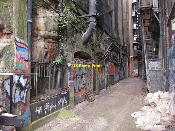 Photo 6"x4" Alley way off Claremont Hastings\/TQ8110 c2014