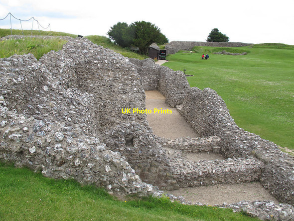 Photo 6"x4" Ruins of Old Sarum (1) Salisbury c2014