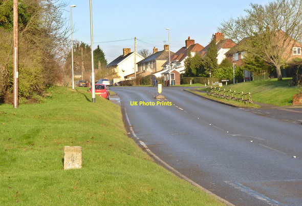Photo 6"x4" Milestone at Caxton Caxton c2014