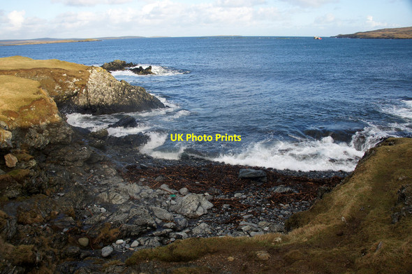Photo 6"x4" Wester Gors Geo, Fetlar Herra\/HU6091 c2015