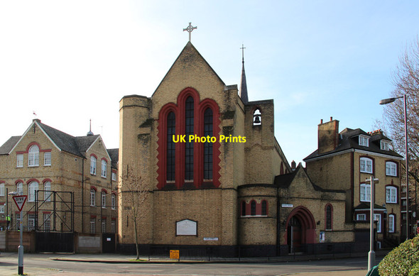 Photo 6"x4" English Martyrs Rodney Road, Walworth Bermondsey c2015