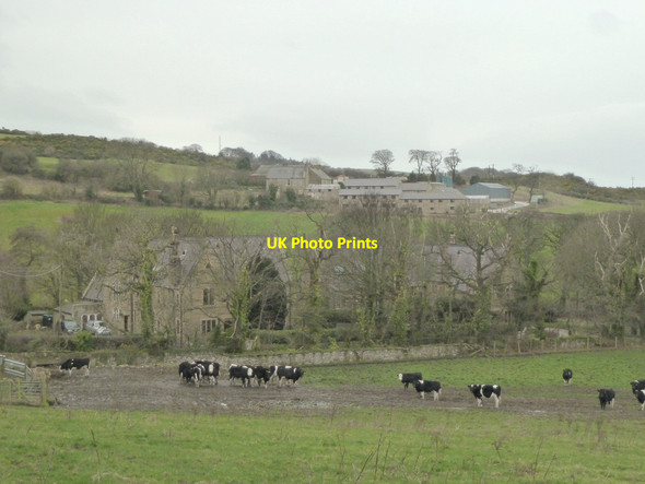 Photo 6"x4" The old school house and Kelston Farm Llanasa c2015