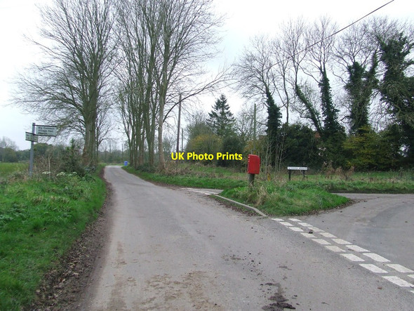 Photo 6"x4" Road Junction Ilketshall St Andrew c2014