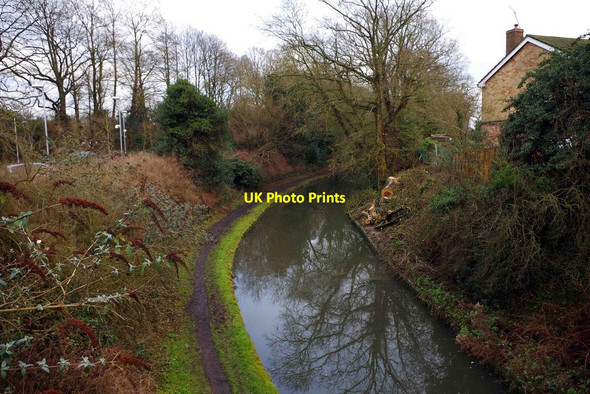 Photo 6"x4" Stratford-upon-Avon Canal at Hockley Heath, near Solihull Hockley Heath c2015
