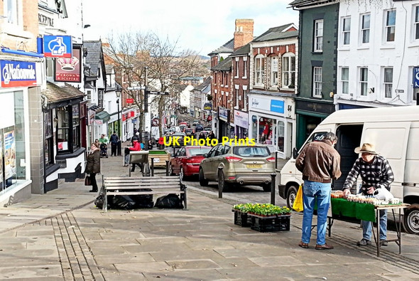 Photo 6"x4" Broad Street, Ross-on-Wye Ross-on-Wye c2015