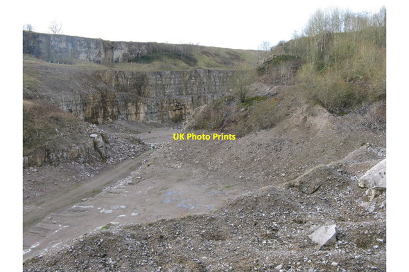 Photo 6"x4" Goddards Quarry Stoney Middleton c2015