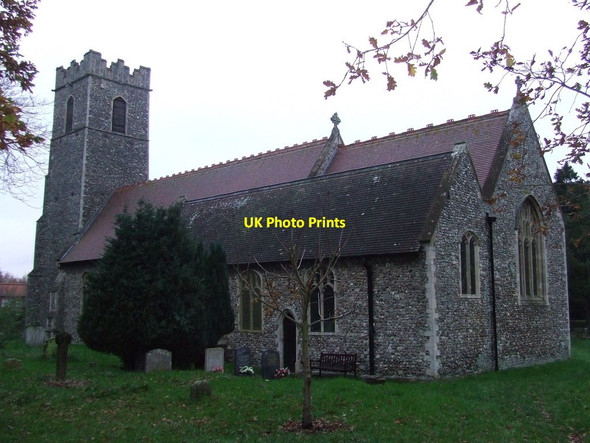 Photo 6"x4" All Saints Worlingham Beccles c2014