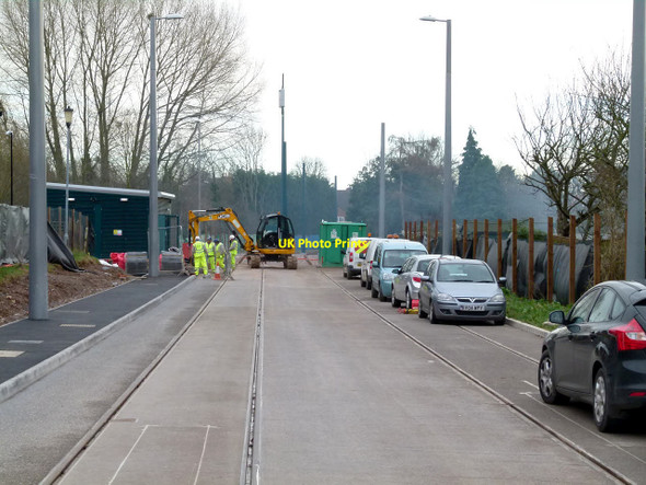 Photo 6"x4" Looking east from Cator Lane Beeston\/SK5236 c2015