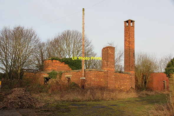 Photo 6"x4" Former RAF Wigsley Wigsley c2015