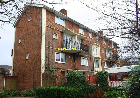 Photo 6"x4" Apartment block on Wharf Street Leicester c2015