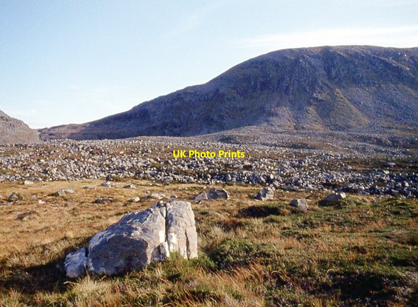 Photo 6"x4" The bulk of Ceann Garbh from An Cnapach Lochan a' Chnapaich c1976
