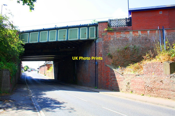 Photo 6"x4" Railway bridge near Northallerton Station, Boroughbridge Road Northallerton c2014