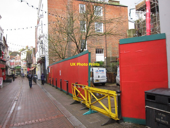 Photo 6"x4" Hoarding on George Street Hastings\/TQ8110 c2015