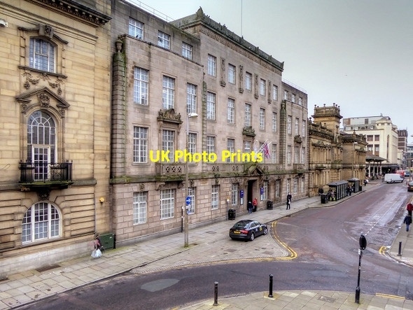 Photo 6"x4" Preston Town Hall, Lancaster Street Preston\/SD5329 c2015