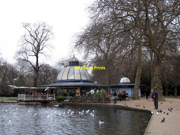 Photo 6"x4" Pavilion Cafe Victoria Park Bethnal Green c2015