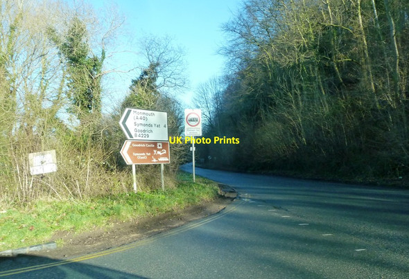 Photo 6"x4" Road junction near Kerne Bridge Leys Hill\/SO5819 c2015