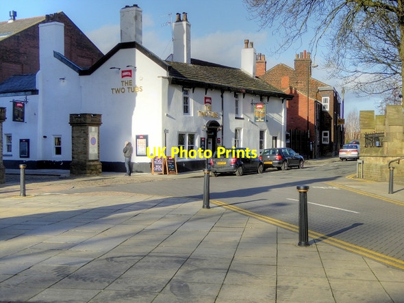 Photo 6"x4" The Two Tubs Inn Bury\/SD8010 c2015
