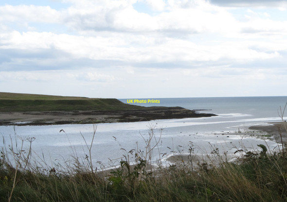 Photo 6"x4" Raised beaches on Guns Island Ballyhornan c2013