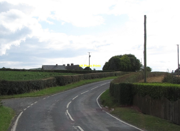 Photo 6"x4" Bend in the A2 on the southern outskirts of Ballyhornan Ballyhornan c2013