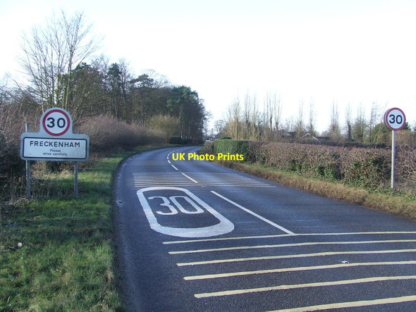 Photo 6"x4" Entering Freckenham Freckenham c2015