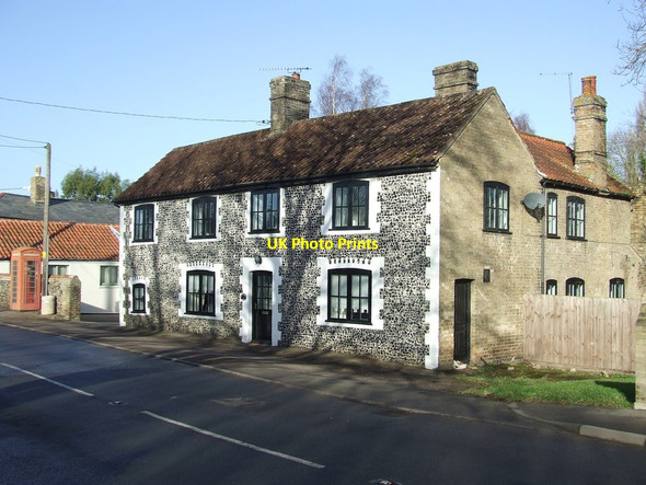 Photo 6"x4" Former Bell Inn Freckenham c2015