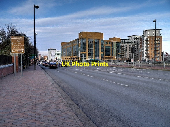 Photo 6"x4" Salford Quays, Trafford Road Salford\/SJ8098 c2015