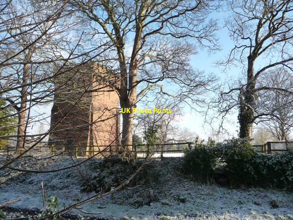 Photo 6"x4" Saighton water tower, from the south-west Hatton Heath c2015