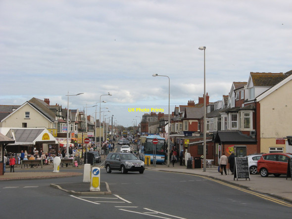 Photo 6"x4" Victoria Road West from the Promenade Cleveleys c2014