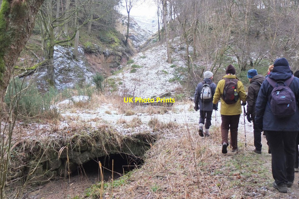 Photo 6"x4" Remains of old mill lade, Penicuik Estate Penicuik c2015