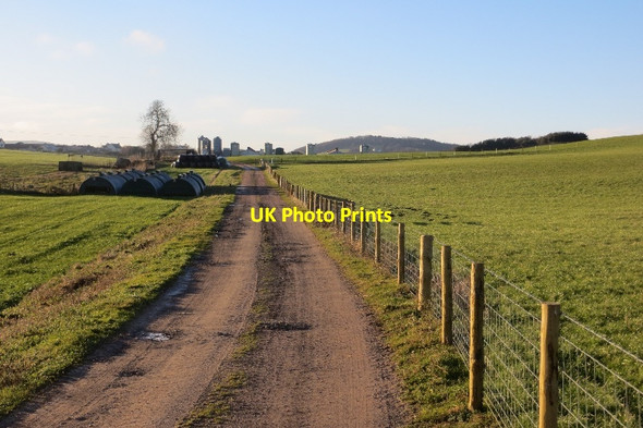 Photo 6"x4" Farm road, Vicarsford Carrick\/NO4422 c2015