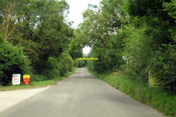 Photo 6"x4" Station Road to Poundon Launton c2014