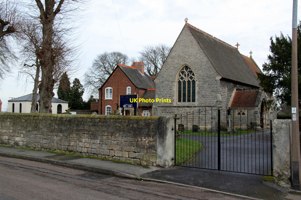 Photo 6"x4" Roman Catholic Church of St Helen, Oldcotes Oldcotes c2015