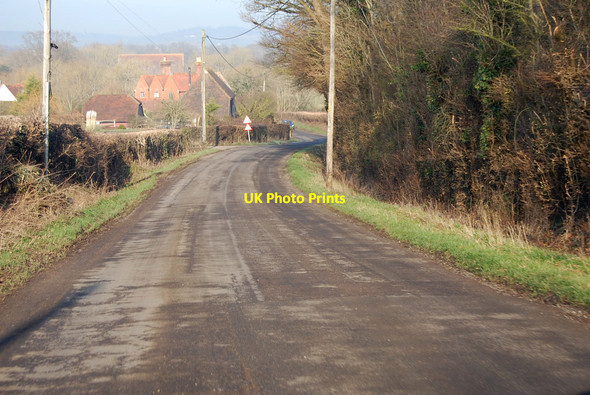 Photo 6"x4" Lane north of Chiddingstone Chiddingstone c2015