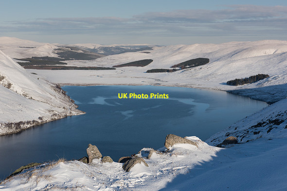 Photo 6"x4" Above Loch Muick Moulzie c2015