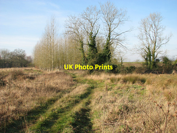 Photo 6"x4" Footpath to Church Lane, Swannington Hengrave\/TG1319 c2015