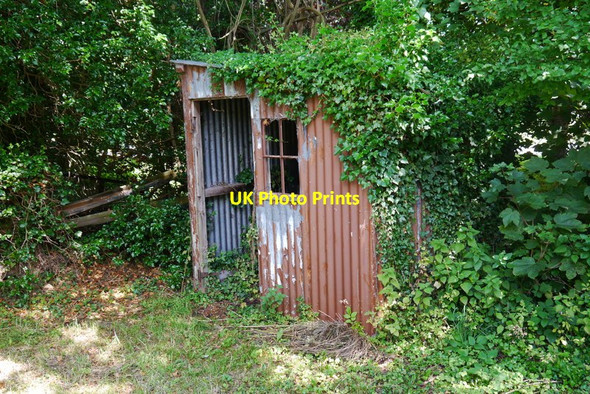 Photo 6"x4" Corrugated iron cabin by the Montgomery Canal at Garthmyl Refail\/SJ1900 c2014