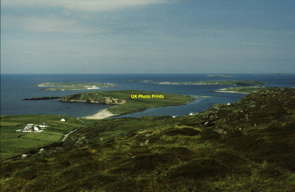 Photo 6"x4" View from the Sky Road Claddaghduff c1994