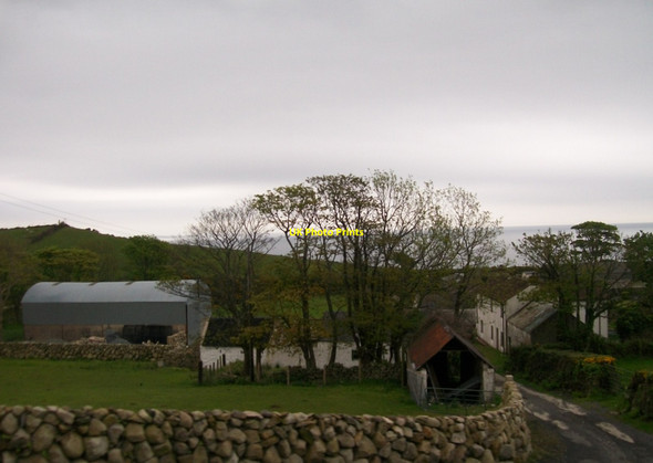 Photo 6"x4" Farmhouse and buildings near Dumore Head Annalong c2014