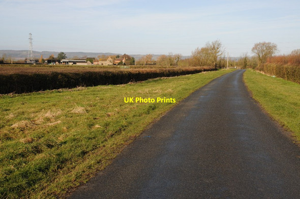 Photo 6"x4" Approaching Nupdown Farm Nupdown c2015