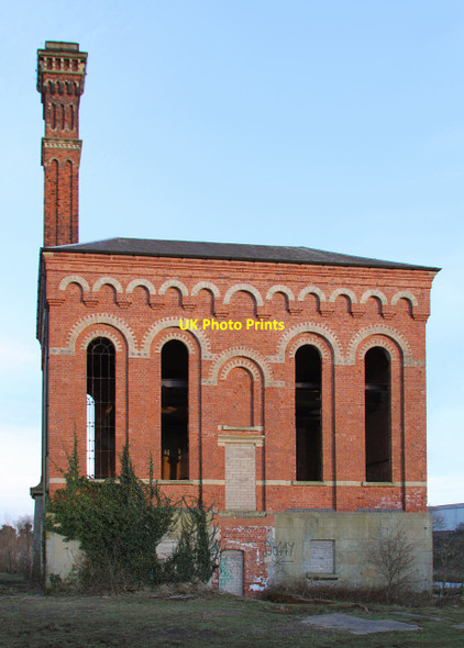 Photo 6"x4" Bracebridge sewage pumping station Worksop c2015