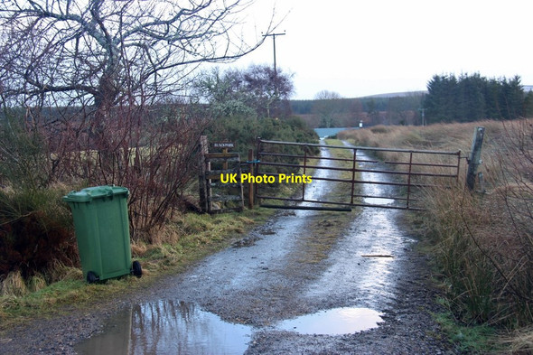 Photo 6"x4" Gateway to Blackpark, without the snow Balleigh c2015