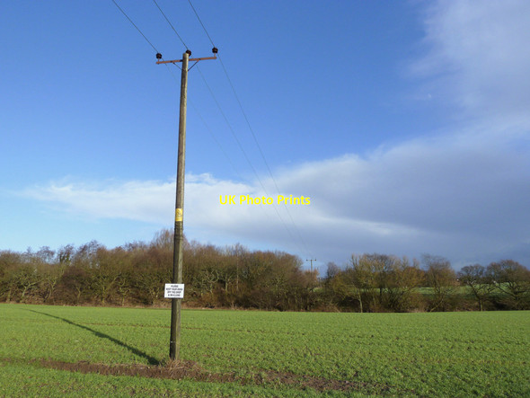 Photo 6"x4" Farmland South of Billinge Hill Billinge c2015