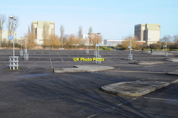 Photo 6"x4" Car park at Berkeley power station Hook Street\/ST6799 c2015