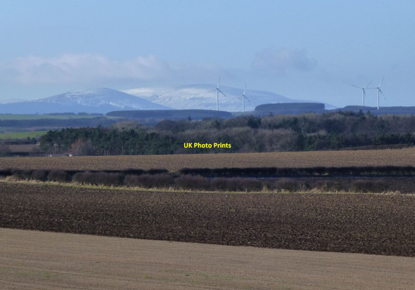 Photo 6"x4" View west from Scrog Hill Linhope\/NT9616 c2015